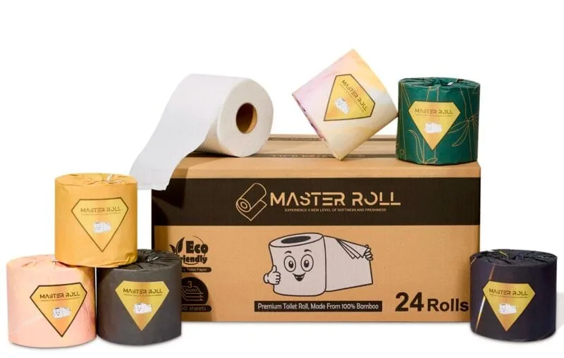 Master roll Bamboo toilet paper 24 roll