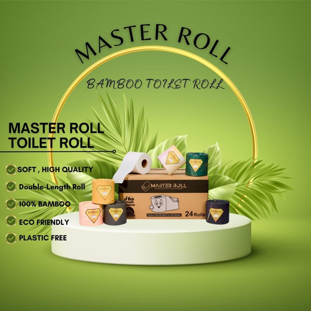 MASTER ROLL toilet paper 24 rolls