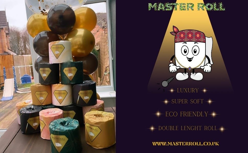 Master Roll Premium Luxury Bamboo Toilet Paper